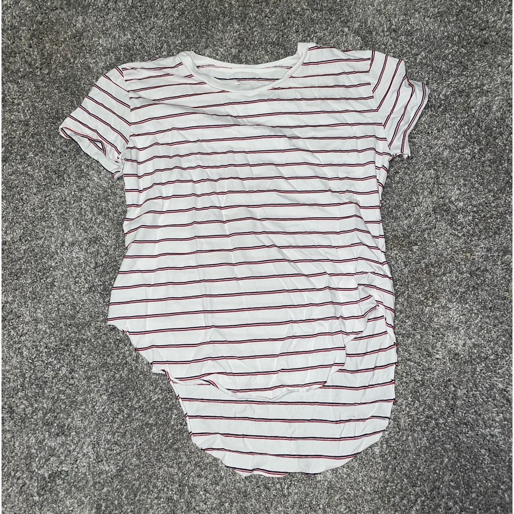 FRANK & EILEEN STRIPED TEE SUZE SMALL